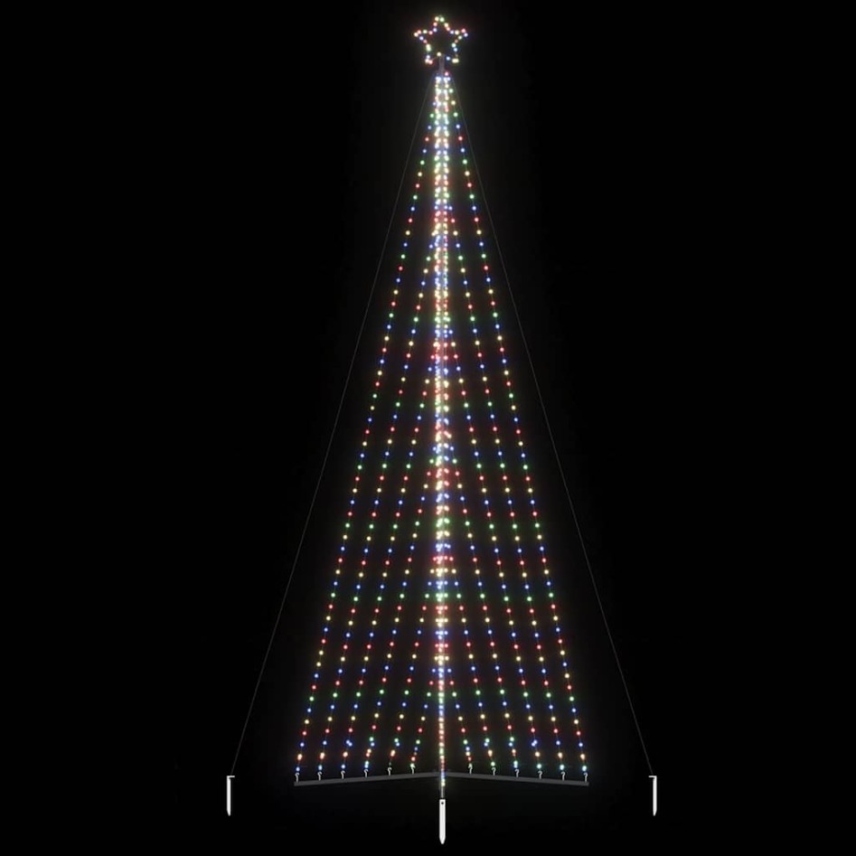 Árbol de Navidad LED 789 LEDs de colores 476