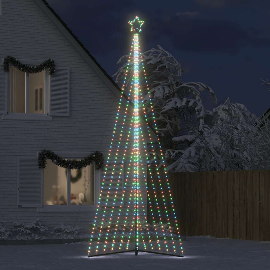 Árbol de Navidad LED 789 LEDs de colores 476