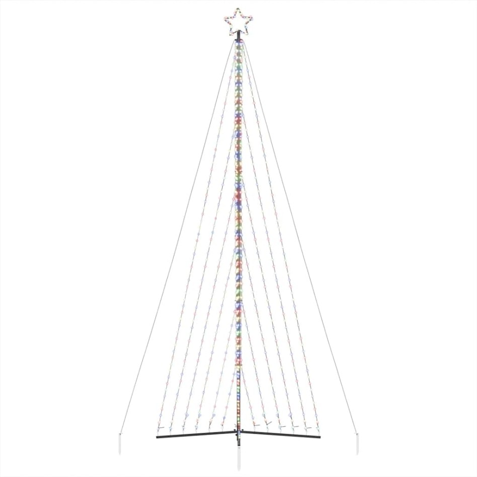 Árbol de Navidad LED 789 LEDs de colores 476