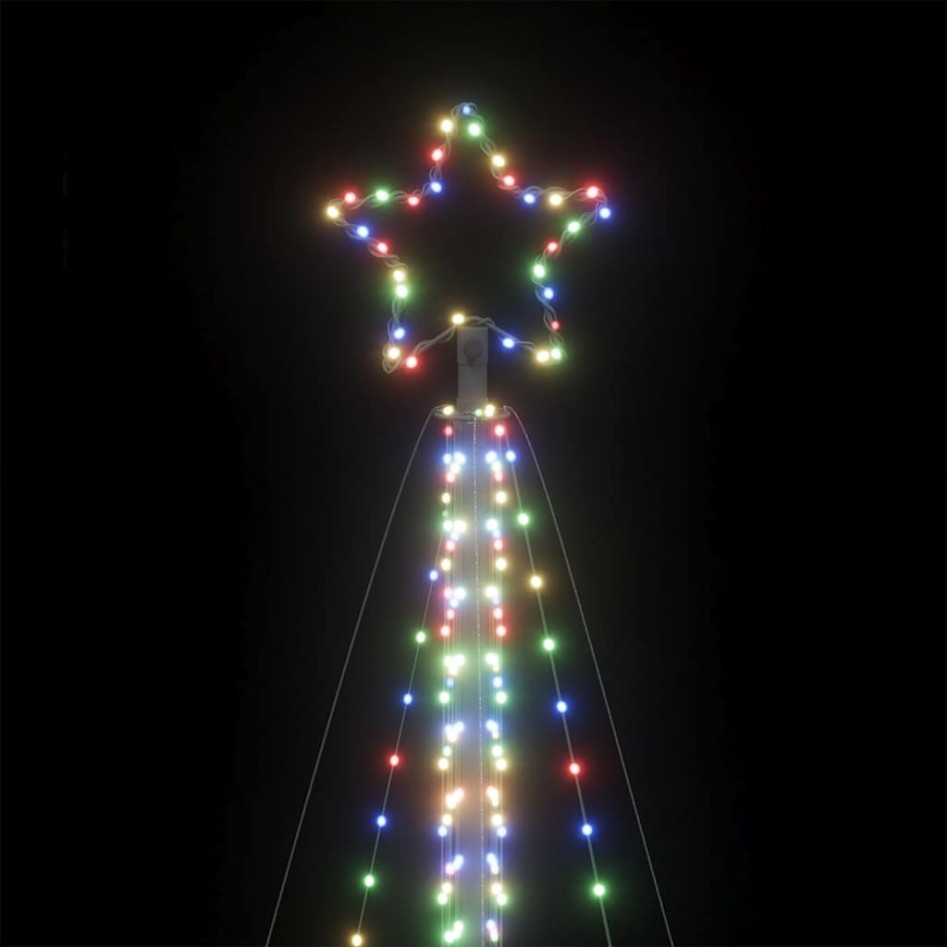 Árbol de Navidad LED 789 LEDs de colores 476