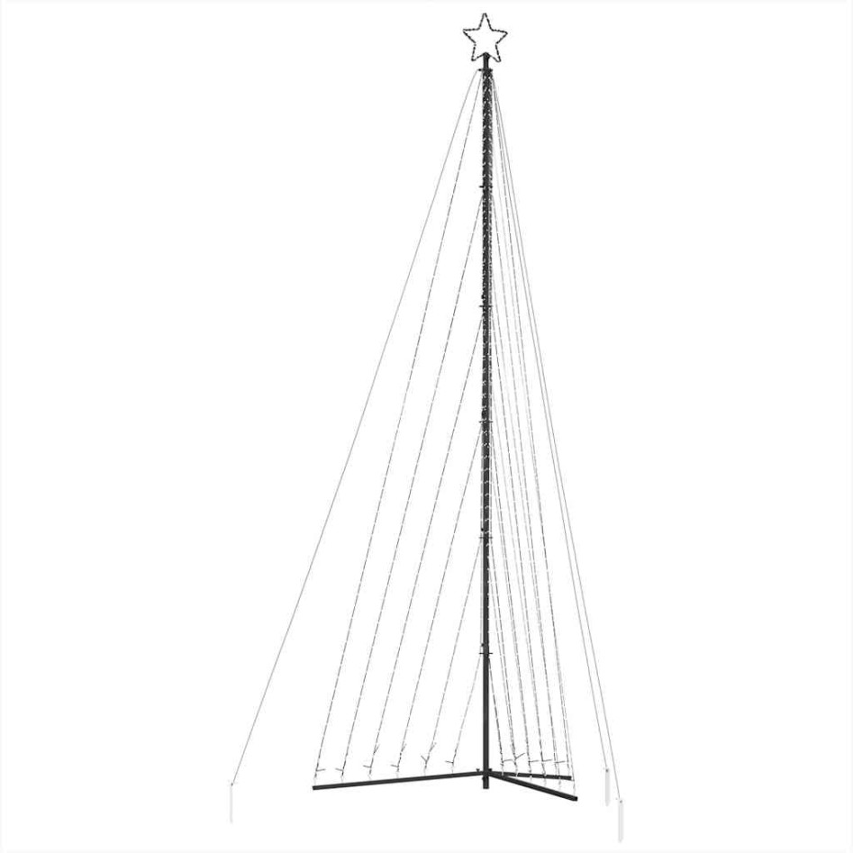 Árbol de Navidad LED 789 LEDs blanco frío 476