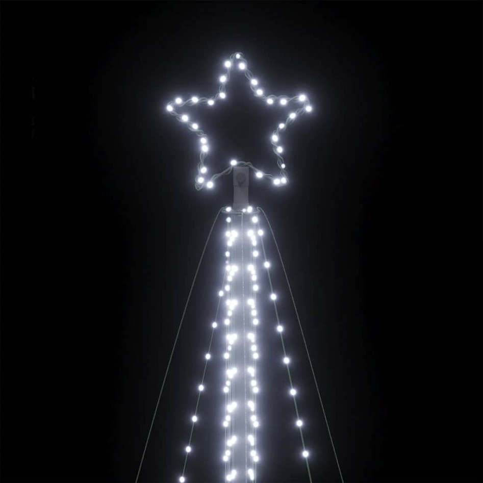 Árbol de Navidad LED 789 LEDs blanco frío 476