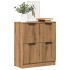 Aparador de madera de ingeniería roble artisan 60x30x70