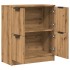 Aparador de madera de ingeniería roble artisan 60x30x70