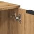 Aparador de madera de ingeniería roble artisan 60x30x70