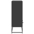 Aparador de acero negro 68x39x111,5
