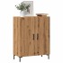 Aparador de madera de ingeniería roble artisan 69,5x34x90