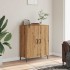 Aparador de madera de ingeniería roble artisan 69,5x34x90