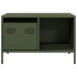 Mesa de centro acero laminado frío verde oliva