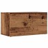 Caja de almacenaje madera de ingeniería envejecida