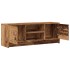 Mueble de TV madera ingeniería madera envejecida 102x30x37,5