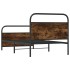 Estructura de cama sin colchón 100x190 cm madera roble