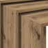 Mesas apilables 3 pzas madera contrachapada color roble