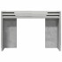 Mesas apilables 3 piezas madera contrachapada gris