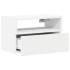 Mesitas de noche de pared 2 unidades blanca 45x26x28,5