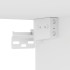 Mesitas de noche de pared 2 unidades blanca 45x26x28,5