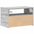 Mesitas de noche de pared 2 uds gris sonoma 45x26x28,5