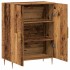 Aparador de madera de ingeniería envejecida 69,5x34x90