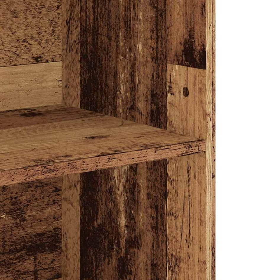 Armario colgante de pared madera vieja 69,5x32,5x90