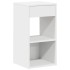Mesillas de noche con cajón 2 uds blanco 35x34x66,5