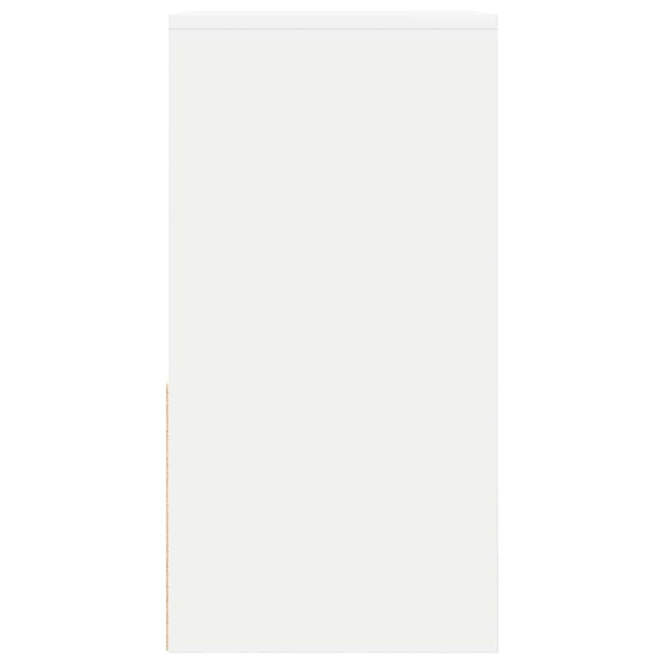 Mesillas de noche con cajón 2 uds blanco 35x34x66,5