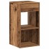 Mesillas de noche con cajón 2 uds madera vieja 35x34x66,5