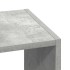 Librerías 2 uds madera contrachapada apilable gris