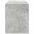 Armario con 2 cajones gris cemento 60x31x40cm madera