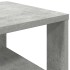 Mueble zapatero madera contrachapada gris hormigón 61x32x105