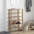 Zapatero artesanal de madera contrachapada 61x32x105