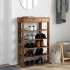 Mueble zapatero madera contrachapada madera vieja 60x30x98