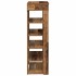 Mueble zapatero madera contrachapada madera vieja 60x30x98