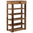 Mueble zapatero madera contrachapada madera vieja 60x30x98