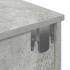 Estante de pared con cajones madera contrachapada gris