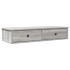 Estante de pared con cajones madera contrachapada roble
