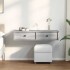 Estante de pared con cajones madera contrachapada roble