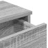 Estante de pared con cajones madera contrachapada roble