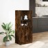 Mueble cocina madera ingeniería roble ahumado 38x41,5x131,5