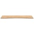 Tablero escritorio rectangular madera maciza roble sin