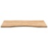 Tablero escritorio rectangular madera maciza roble sin