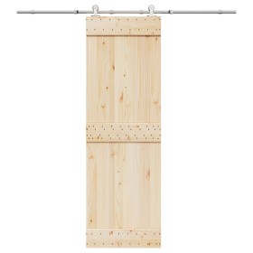 Kit de herrajes para puerta corredera 200 cm acero