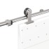 Kit de herrajes para puerta corredera 200 cm acero