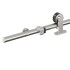 Kit de herrajes para puerta corredera 200 cm acero