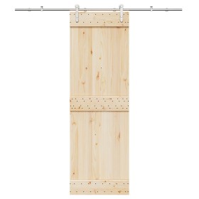 Kit de herrajes para puerta corredera 200 cm acero