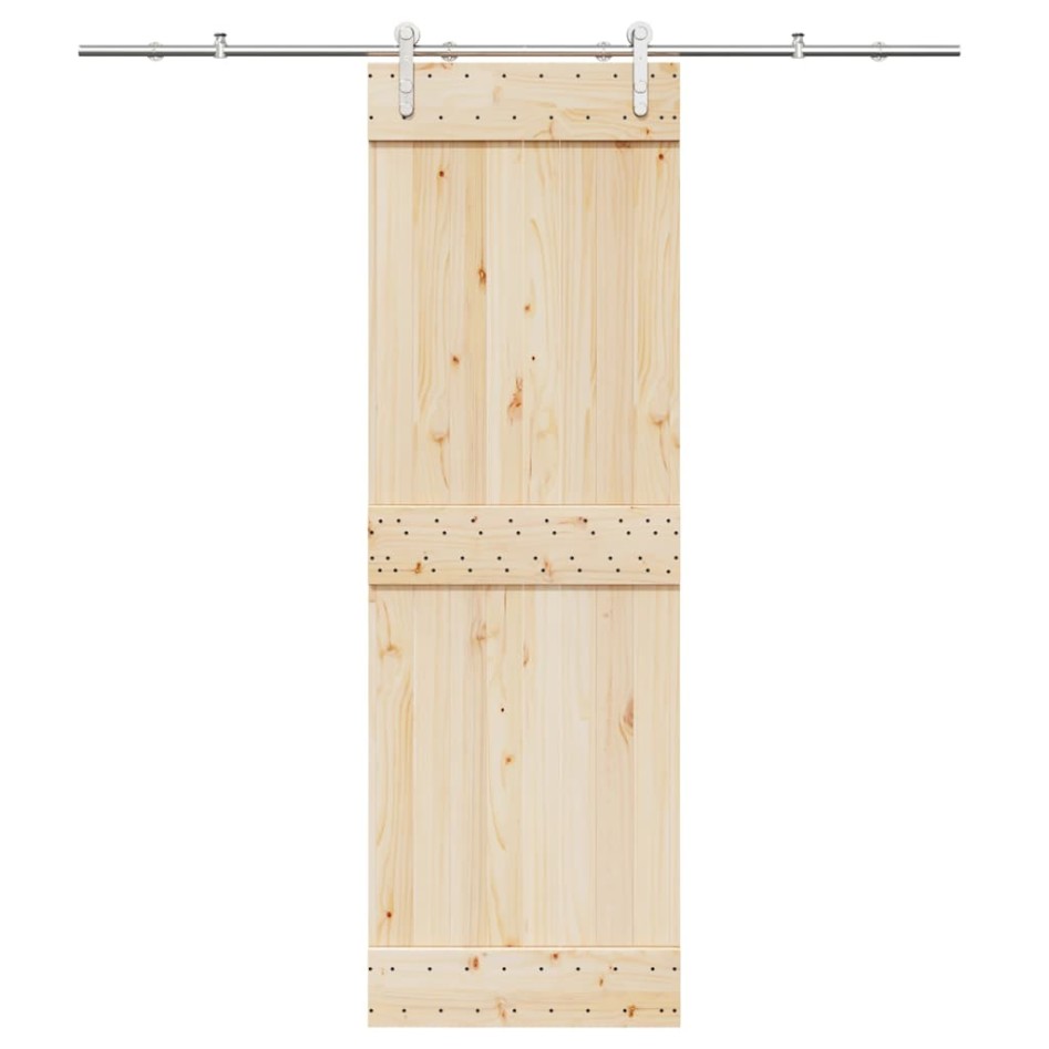 Kit de herrajes para puerta corredera 200 cm acero
