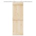 Kit de herrajes para puerta corredera 200 cm acero