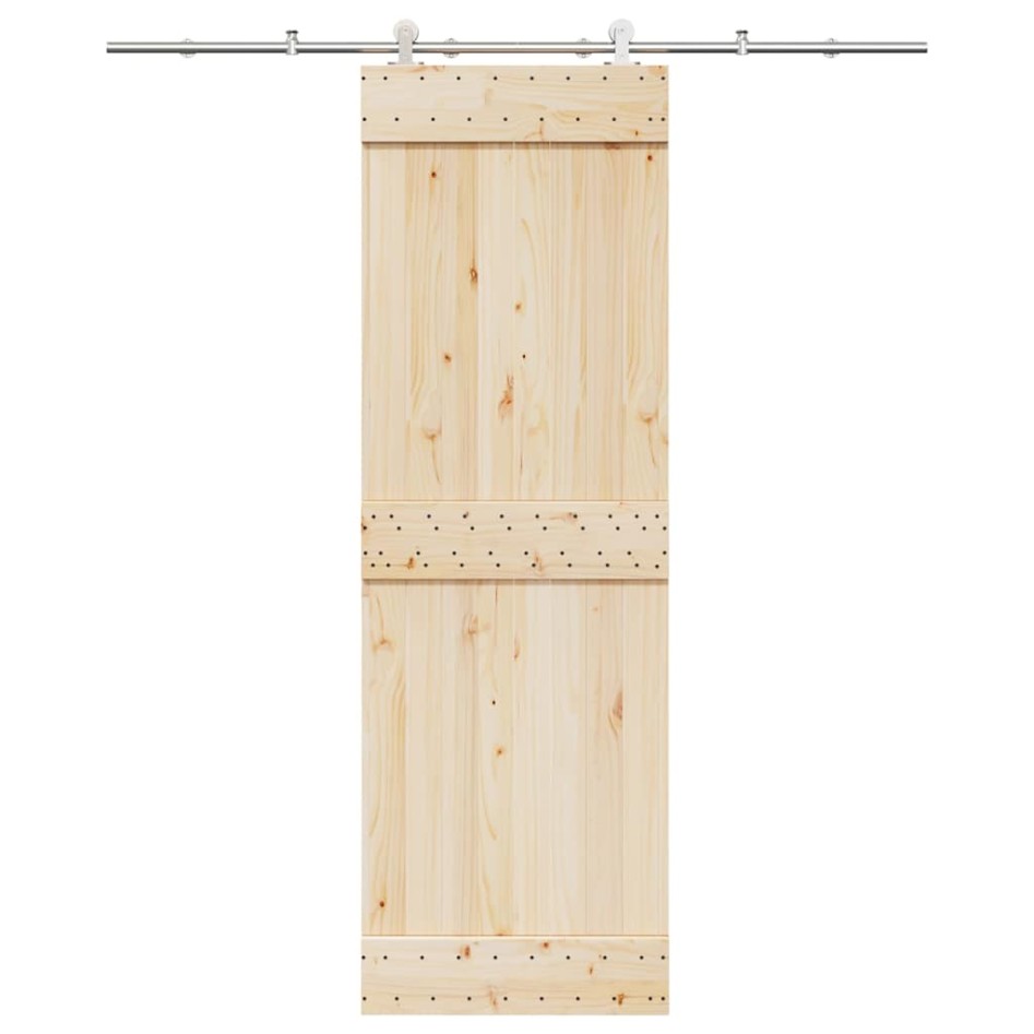 Kit de herrajes para puerta corredera 200 cm acero