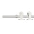 Kit de herrajes para puerta corredera 200 cm acero