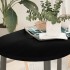 Tablero de mesa ovalado madera maciza de roble 100x50x2