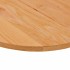 Tablero de mesa ovalado madera maciza de roble 120x60x2